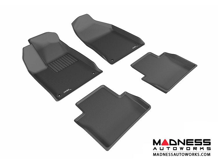 Chrysler 200 Floor Mats (Set of 4) - Black by 3D MAXpider (2015-)